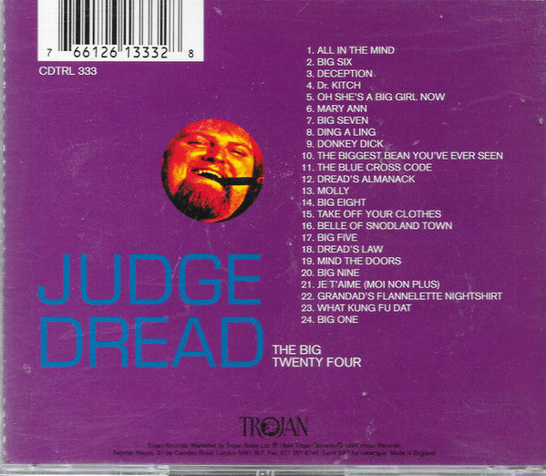 Judge Dread : The Big Twenty Four (CD, Comp)