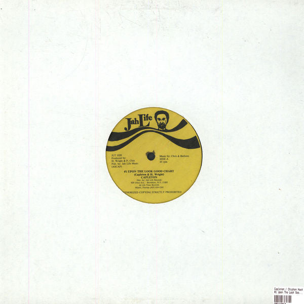Capleton / Chicken Hawk (2) : #1 Upon The Look Good Chart / Hawk De Pon The Mike (12")