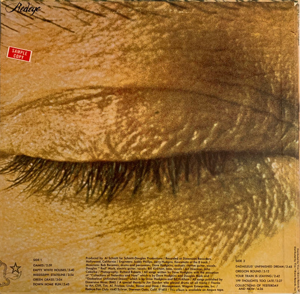 Redeye (5) : Redeye (LP, Album)