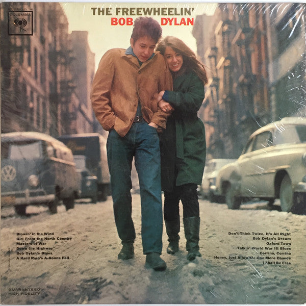 Bob Dylan : The Freewheelin' Bob Dylan (LP, Album, Mono, RE, RP, 360)