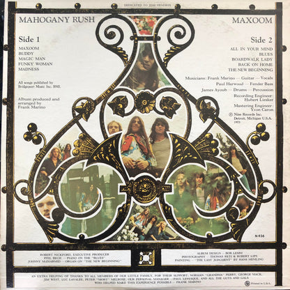 Mahogany Rush : Maxoom (LP, Album, RP)