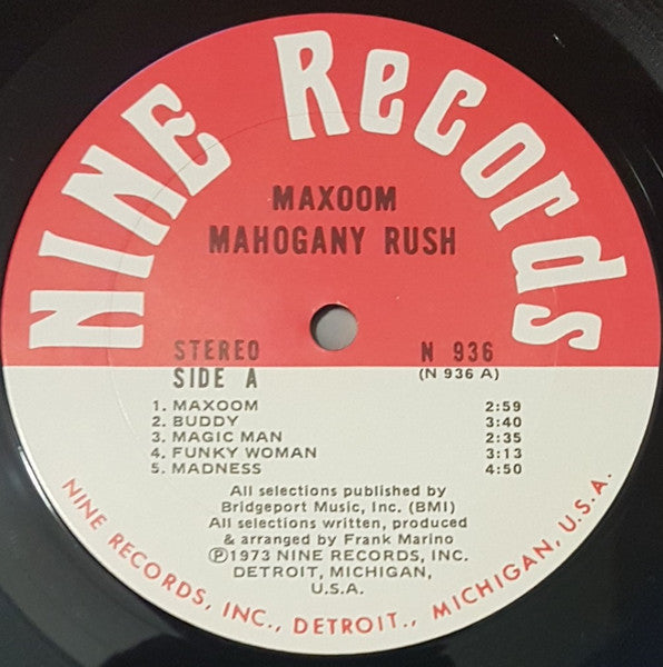 Mahogany Rush : Maxoom (LP, Album, RP)
