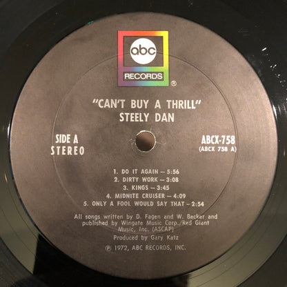 Steely Dan : Can't Buy A Thrill (LP, Album, Gat)