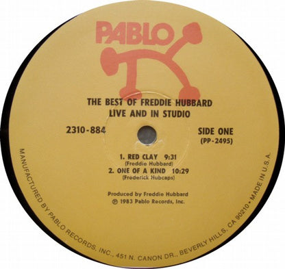 Freddie Hubbard : The Best Of Freddie Hubbard, Live And In Studio (LP)