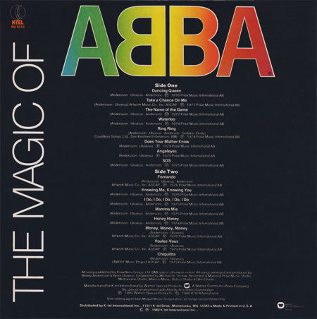 ABBA : The Magic Of ABBA (LP, Comp, Spe)
