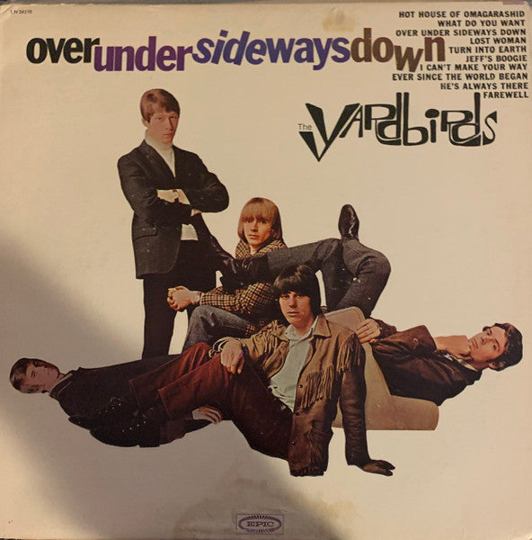 The Yardbirds : Over Under Sideways Down (LP, Album, Mono)