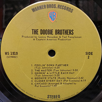 The Doobie Brothers : The Doobie Brothers (LP, Album, Pit)