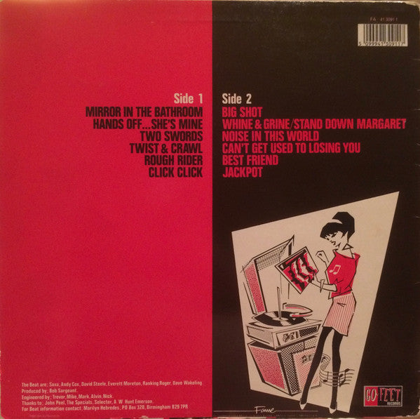 The Beat (2) : I Just Can't Stop It (LP, Album, RE)