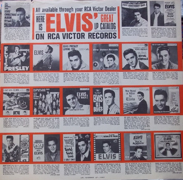Elvis Presley : Roustabout (LP, Album, Roc)