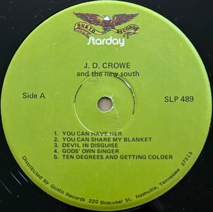 J.D. Crowe And The New South* : J.D. Crowe And The New South (LP, Album, Gre)