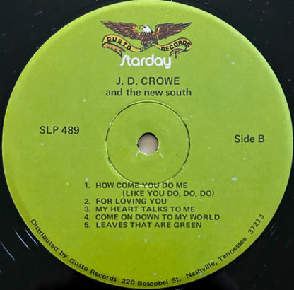 J.D. Crowe And The New South* : J.D. Crowe And The New South (LP, Album, Gre)