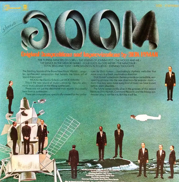 Dick Hyman : Moog (The Electric Eclectics Of Dick Hyman) (LP, Album, Gat)