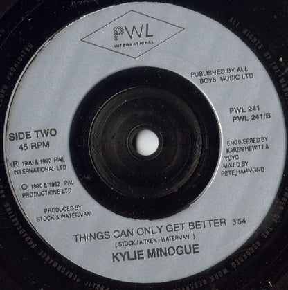 Kylie Minogue : What Kind Of Fool (7", Single)
