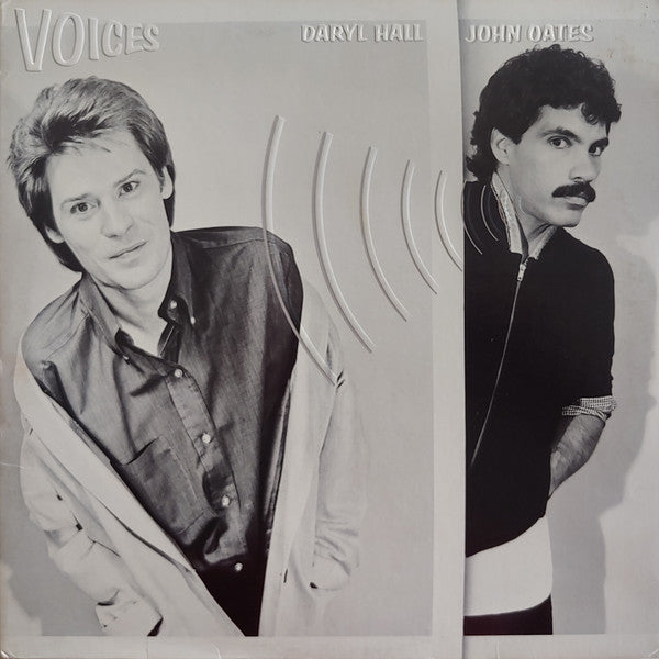 Daryl Hall & John Oates : Voices (LP, Album, Ind)