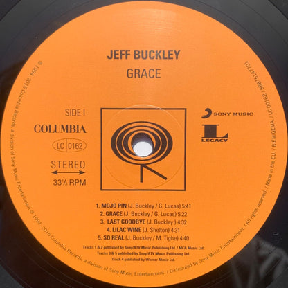 Jeff Buckley : Grace (LP, Album, RE, 180)