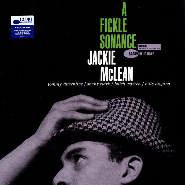 Jackie McLean : A Fickle Sonance (LP, Album, RE, 180)
