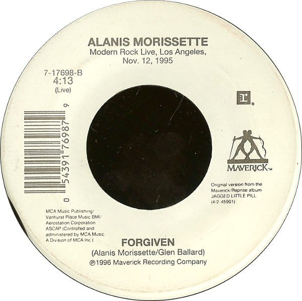 Alanis Morissette : Ironic (7")