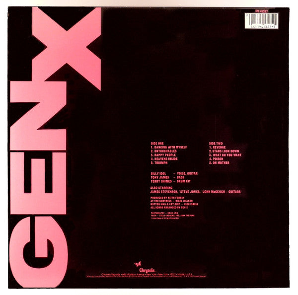 Gen X* : Kiss Me Deadly (LP, Album, Pit)