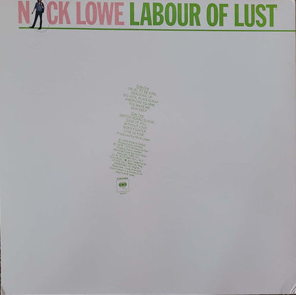 Nick Lowe : Labour Of Lust (LP, Album, Pit)