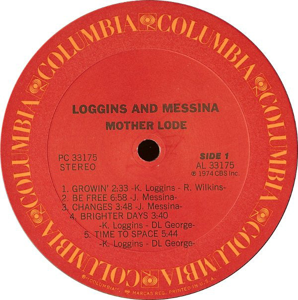 Loggins And Messina : Mother Lode (LP, Album)