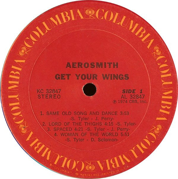 Aerosmith : Get Your Wings (LP, Album)