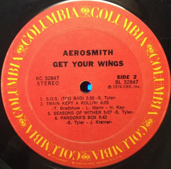 Aerosmith : Get Your Wings (LP, Album)