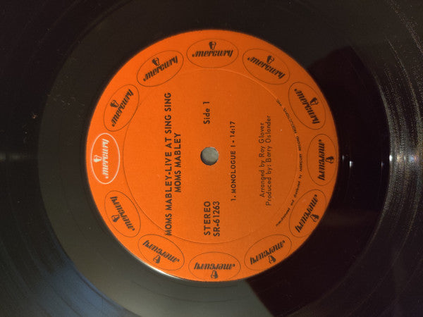 Moms Mabley : Live At Sing Sing (LP, Album)