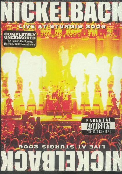 Nickelback : Live At Sturgis 2006 (DVD-V, NTSC, Dig)