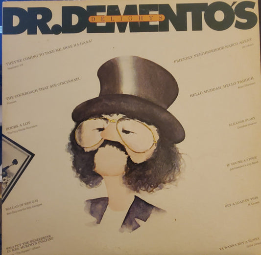 Dr. Demento : Dr. Demento's Delights (LP, Comp, RP, Win)