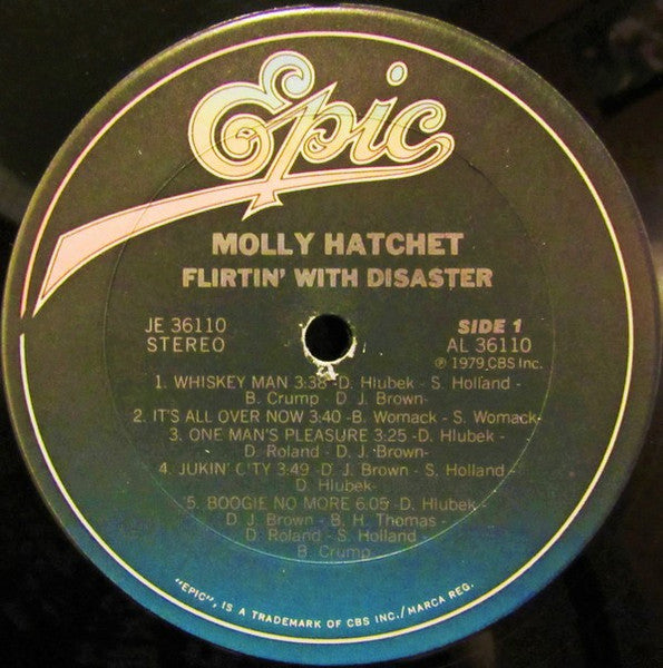 Molly Hatchet : Flirtin' With Disaster (LP, Album, Car)