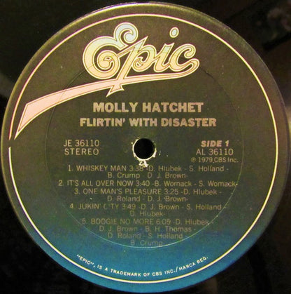 Molly Hatchet : Flirtin' With Disaster (LP, Album, Car)