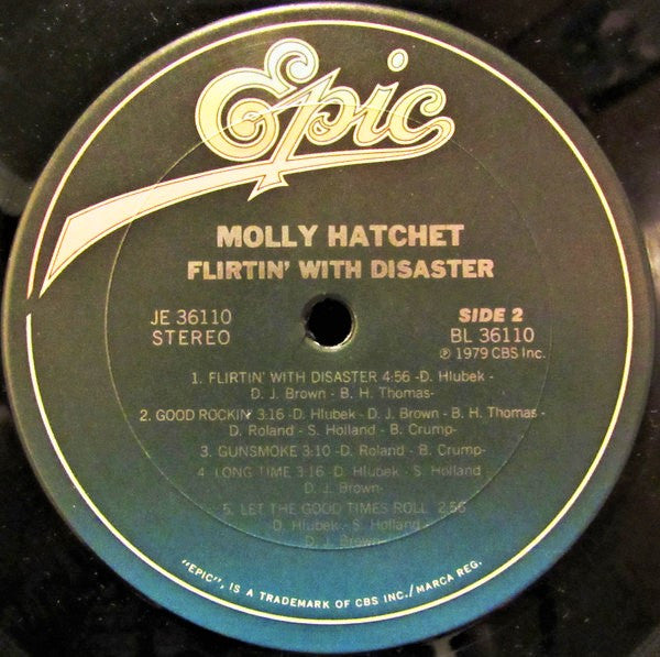 Molly Hatchet : Flirtin' With Disaster (LP, Album, Car)