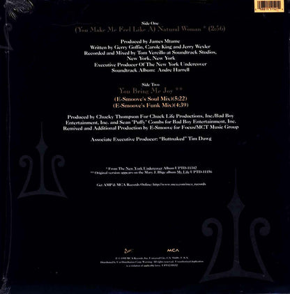 Mary J. Blige : (You Make Me Feel Like A) Natural Woman (12")