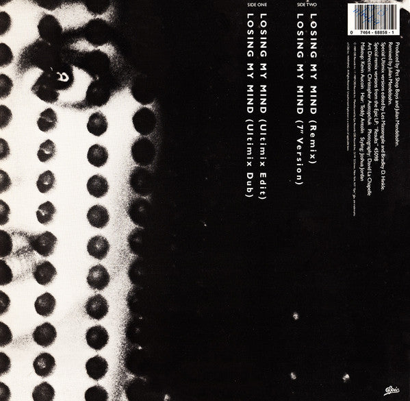 Liza Minnelli : Losing My Mind (12", Car)