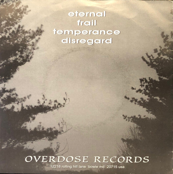 Various : Through The Haze (7", Comp, Blu)