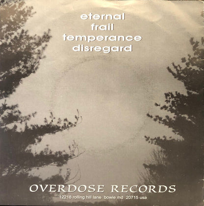 Various : Through The Haze (7", Comp, Blu)
