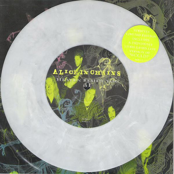 Alice In Chains : Heaven Beside You (7", Single, Ltd, Whi)