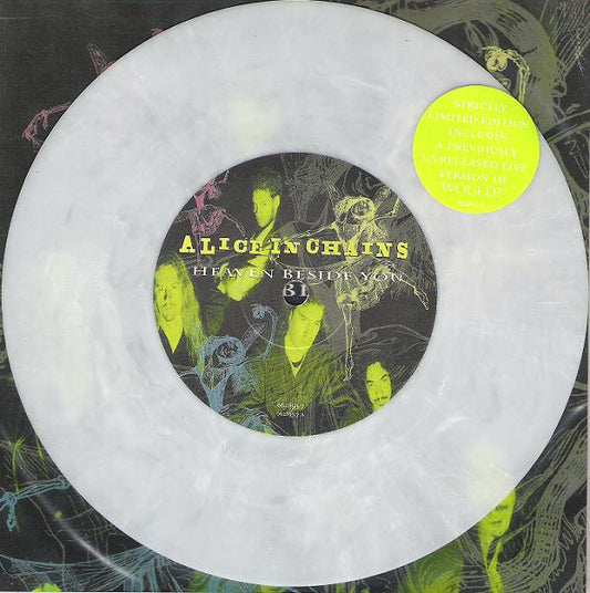 Alice In Chains : Heaven Beside You (7", Single, Ltd, Whi)