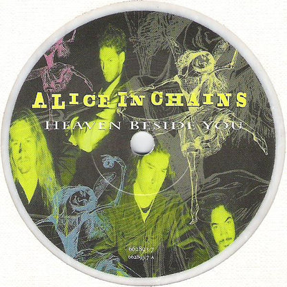 Alice In Chains : Heaven Beside You (7", Single, Ltd, Whi)