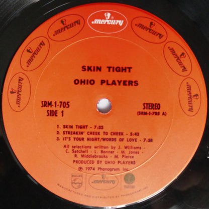 Ohio Players : Skin Tight (LP, Album, Pit)