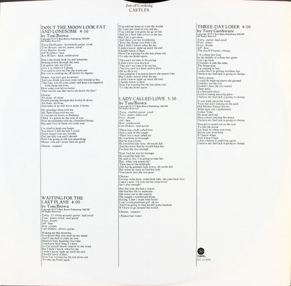 Joy Of Cooking : Castles (LP, Album, Gre)