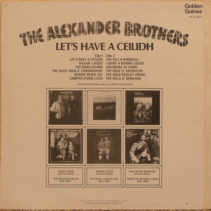 The Alexander Brothers : Let's Have A Ceilidh (LP, Mono)