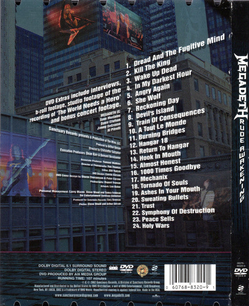 Megadeth : Rude Awakening (DVD-V, Dig)