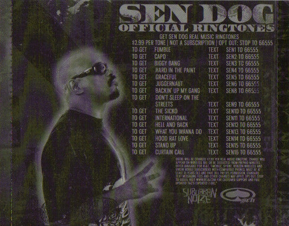 Sen Dog : Diary Of A Mad Dog (CD, Album)