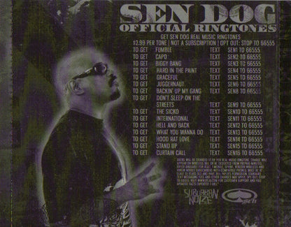 Sen Dog : Diary Of A Mad Dog (CD, Album)