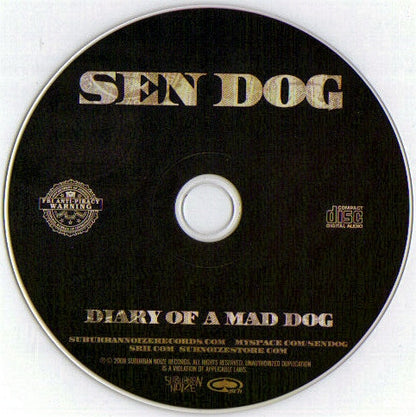 Sen Dog : Diary Of A Mad Dog (CD, Album)