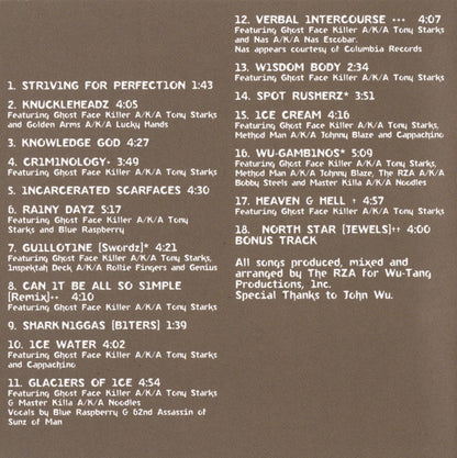 Chef Raekwon* : Only Built 4 Cuban Linx... (CD, Album, RE, Ter)
