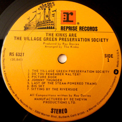 The Kinks : The Kinks Are The Village Green Preservation Society (LP, RE, Pit)