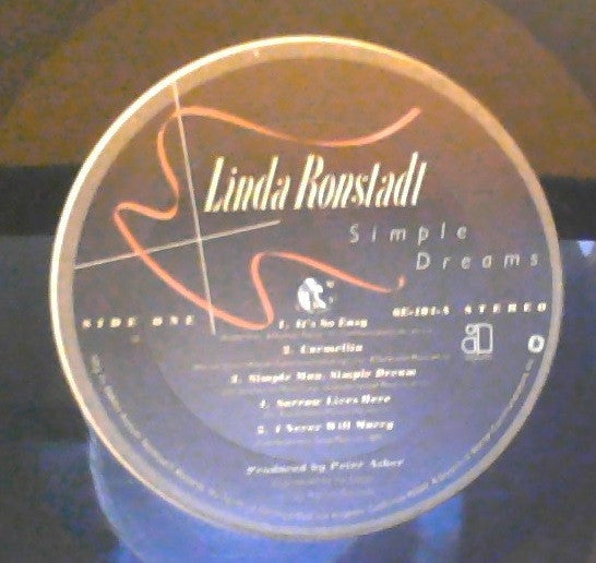 Linda Ronstadt : Simple Dreams (LP, Album, Club, Col)