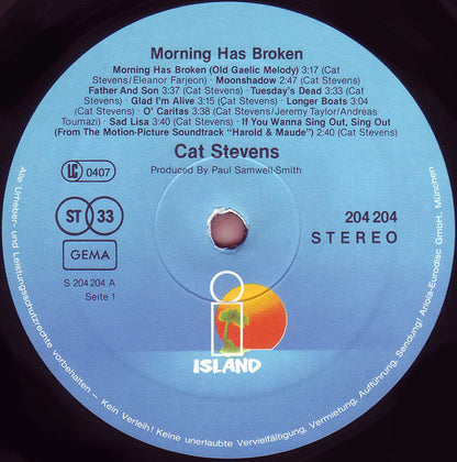 Cat Stevens : Morning Has Broken (LP, Comp)
